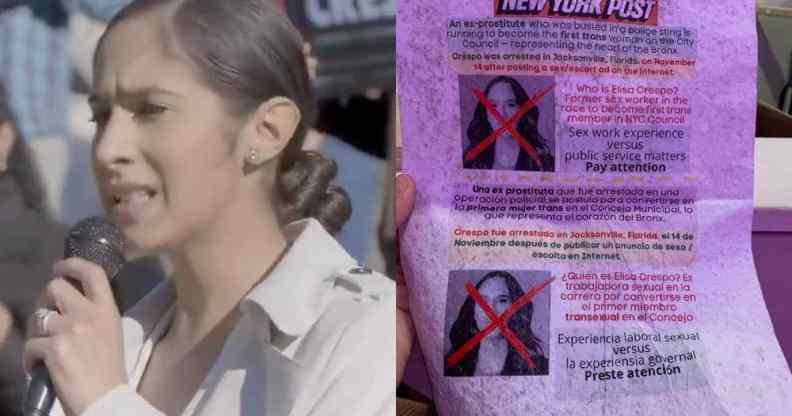 Twitter Elisa Crespo pamphlet NYC council