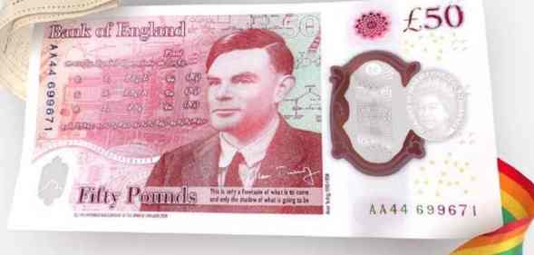 Alan Turing £50 note Bank of England