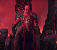Lil Nas X gives Satan a lap dance