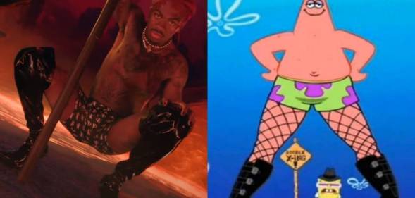 Lil Nas X Montero Call Me By Your Name Patrick Star Spongebob Squarepants Movie