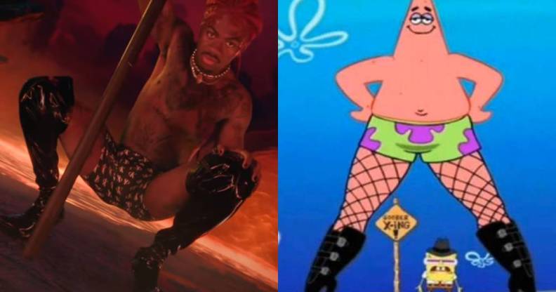 Lil Nas X Montero Call Me By Your Name Patrick Star Spongebob Squarepants Movie