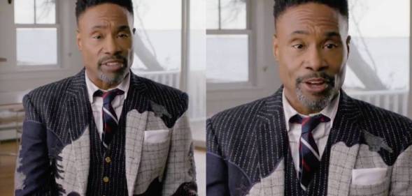 Billy Porter LGBTQ State of Union 2021 Logo YouTube