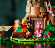The 1,200 piece set features loads of cute nods to the beloved series. (Lego)
