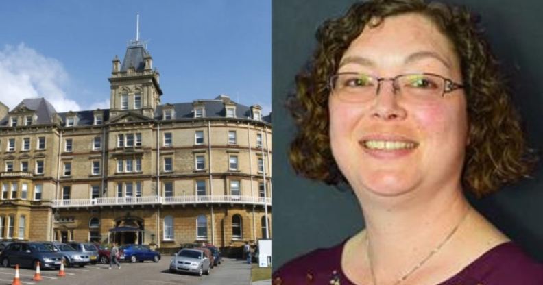 On the left: A photograph of the Bournemouth, Christchurch and Poole Council building. On the right: Headshot of LJ Poole