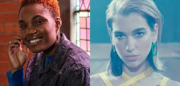 Arlo Parks and Dua Lipa