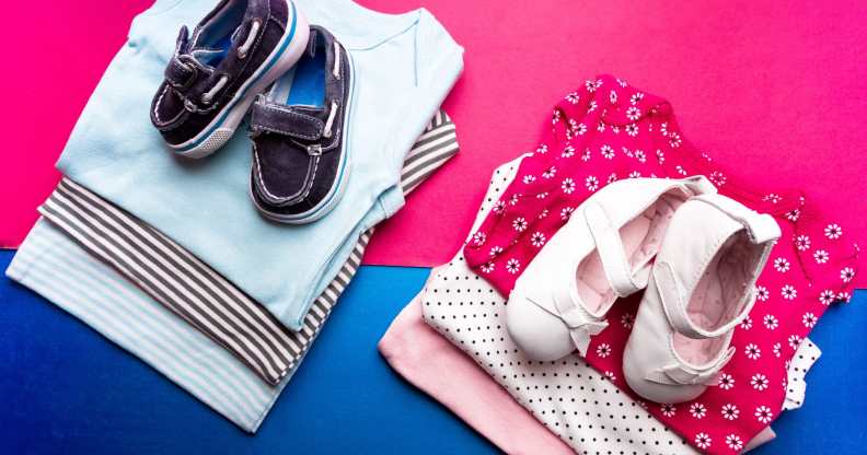 Gendered children's clothes