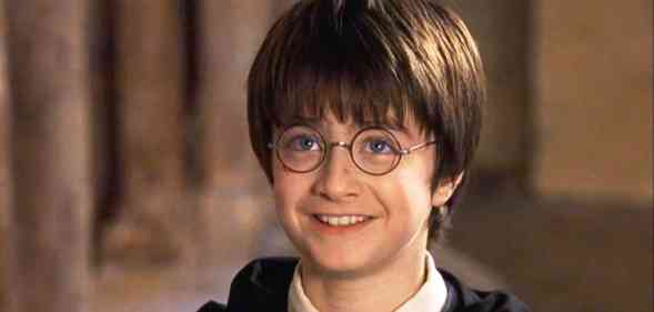 A young Daniel Radcliffe as Harry Potter