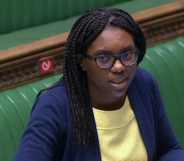 Kemi Badenoch speaking in parliament