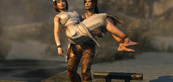 Tomb Raider lesbian