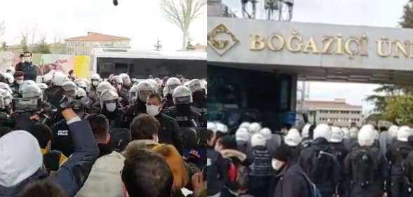 Turkish university protests