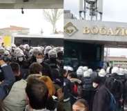 Turkish university protests
