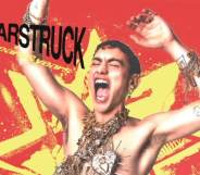 Olly Alexander on the Years & Years "Starstruck" cover, wearing a gold vest and heavy chains