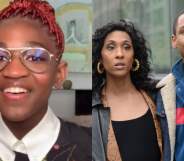 Zaya Wade / Pose characters Damon and Blanca