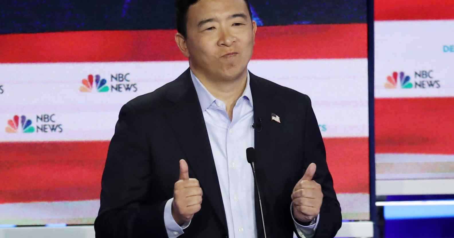 New York mayoral candidate Andrew Yang