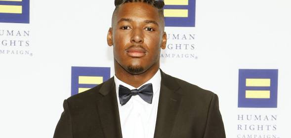 NFL player Ryan Russell HRC lgbt bisexual trans charity 