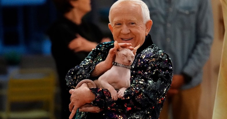 Leslie Jordan in his new sitcom Call Me Kat