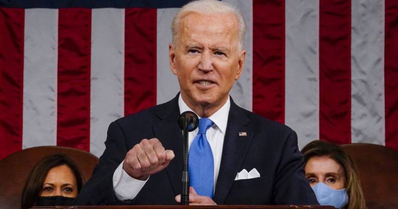 President Joe.Biden 100 days congress