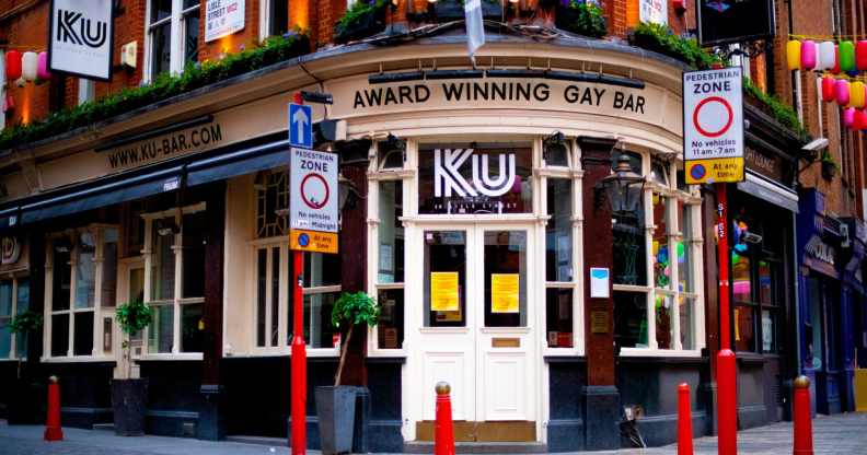 The exterior of Ku Bar