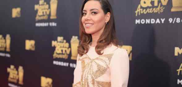 Aubrey Plaza on the red carpet