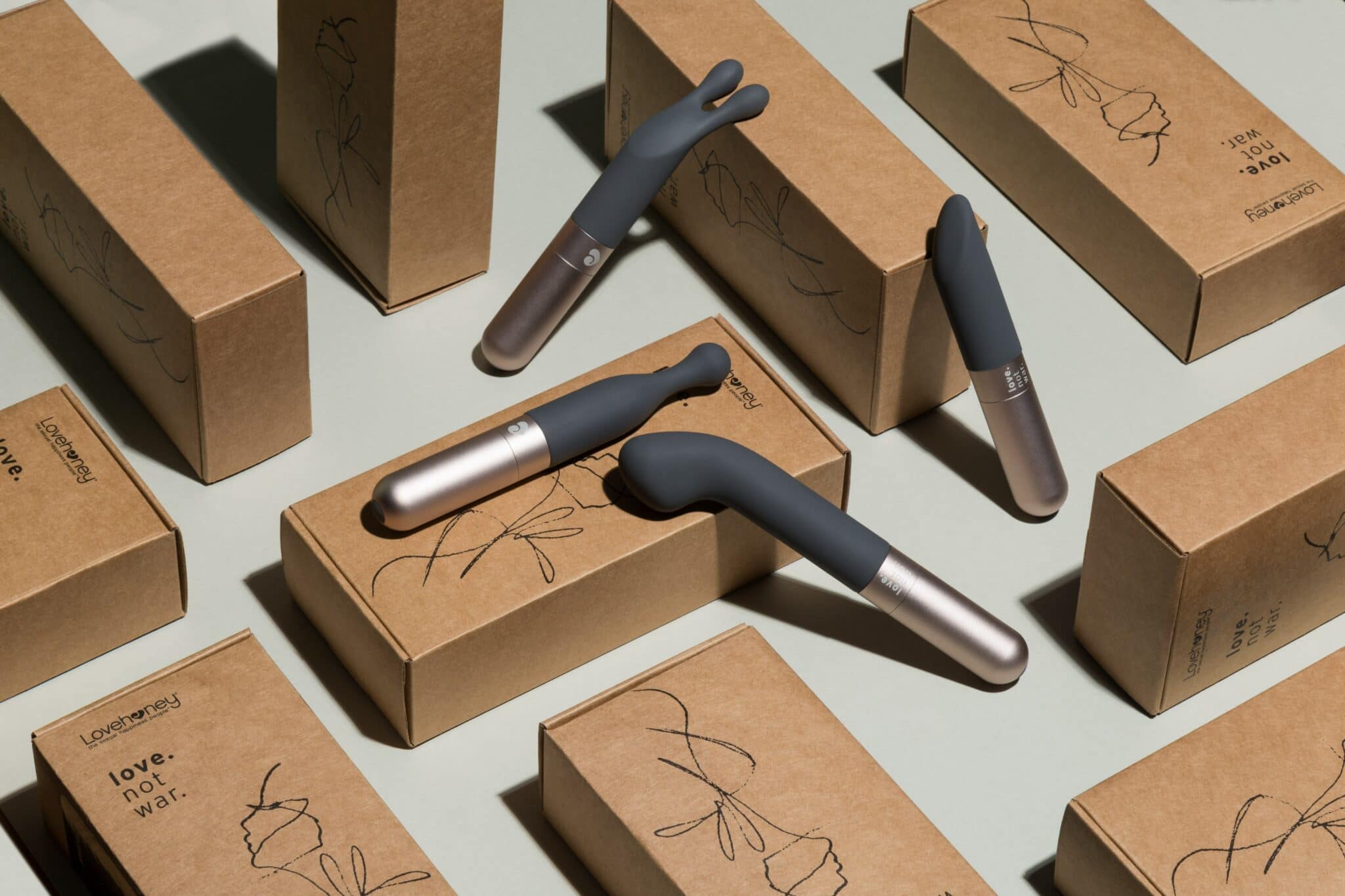 Lovehoney launches ecofriendly 'Love Not War' sex toy collection