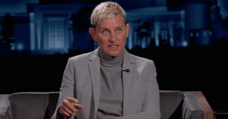 Ellen DeGeneres on Jimmy Kimmel Live