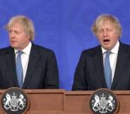 Boris Johnson COVID Downing Street Briefing