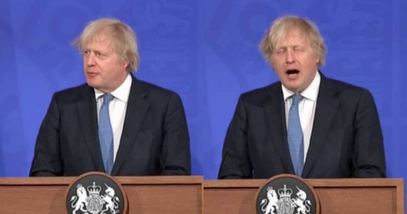 Boris Johnson COVID Downing Street Briefing