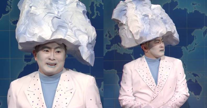 Bowen Yang iceberg Titanic SNL YouTube