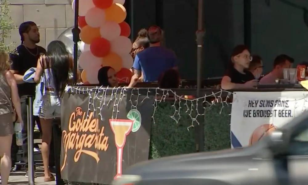 People dining at the Golden Margarita nightclub in Phoenix Arizona Fox 10