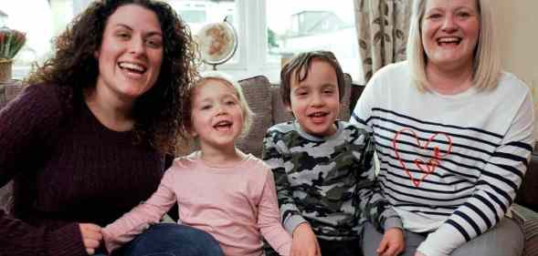 Henry same-sex parent family photo Our Family CBeebies BBC