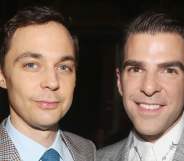 Jim Parsons and Zachary Quinto