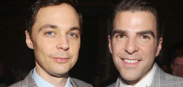Jim Parsons and Zachary Quinto