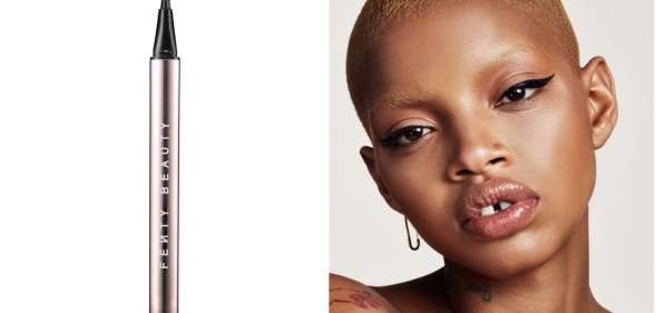 Beauty shoppers are after Fenty Beauty's longwear liquid Flyliner. (Fenty Beauty)