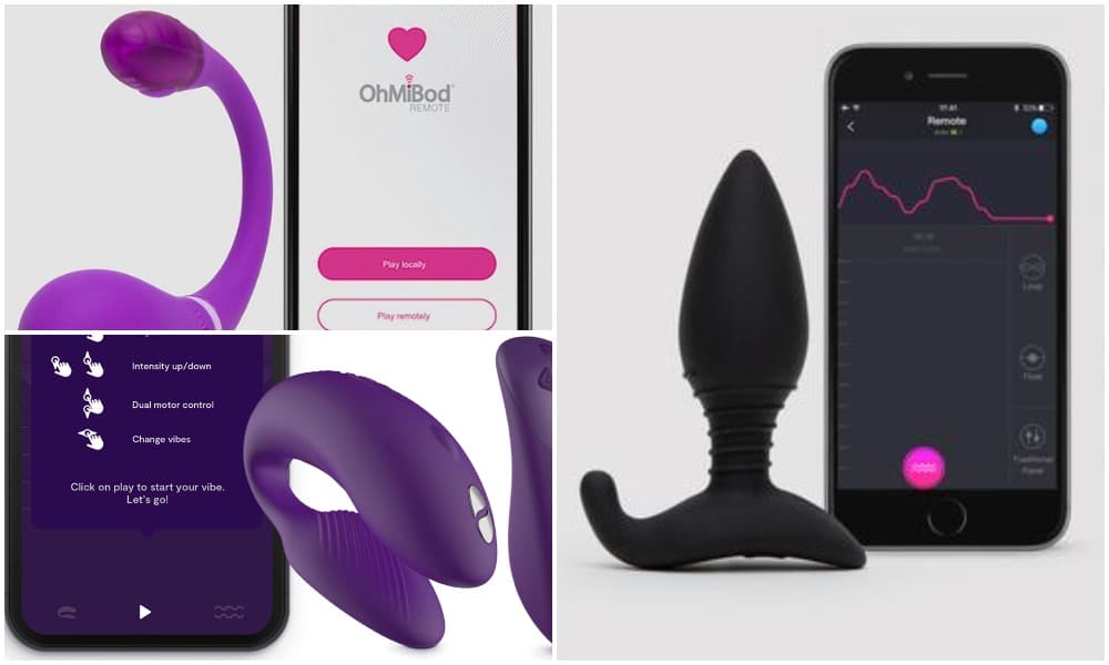 1000px x 600px - What are app-controlled sex toys? A solution to long-distance relationships