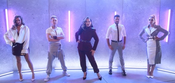 Steps and Michelle Visage in the music video for 'Heartbreak in this City'Steps and Michelle Visage in the music video for 'Heartbreak in this City'