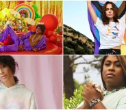 A number of brands including Ugg, Puma, Abercrombie & Fitch and Apple have teamed up with LGBT+ artists and activists.