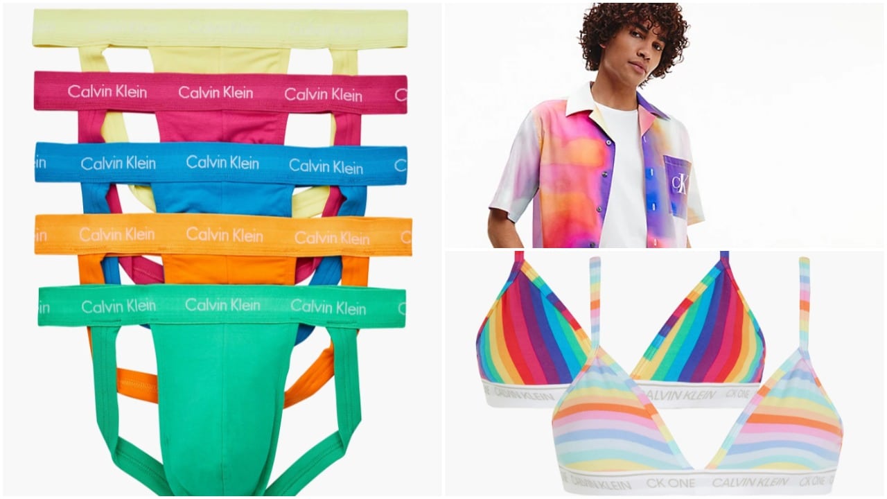 Calvin Klein releases Pride 2021 collection including rainbow jockstraps