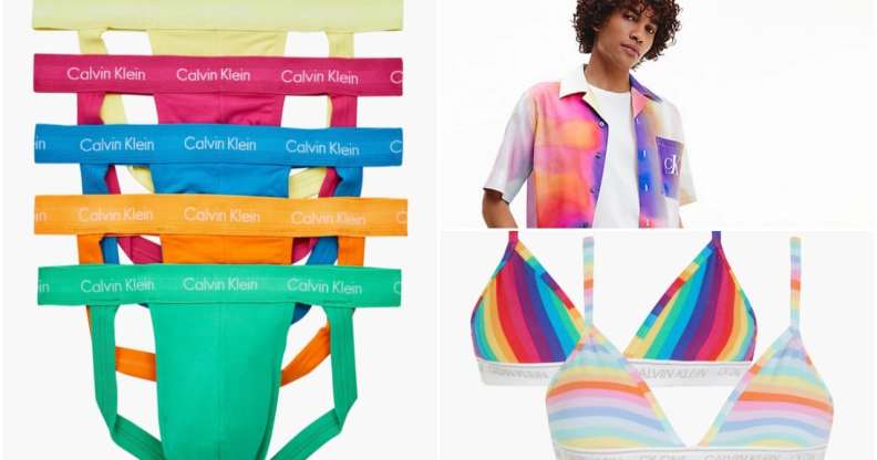 Calvin Klein releases Pride 2021 collection including rainbow