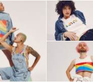 Levi's Pride collection for 2021 is demanding "respect for all pronouns". (Levi's)