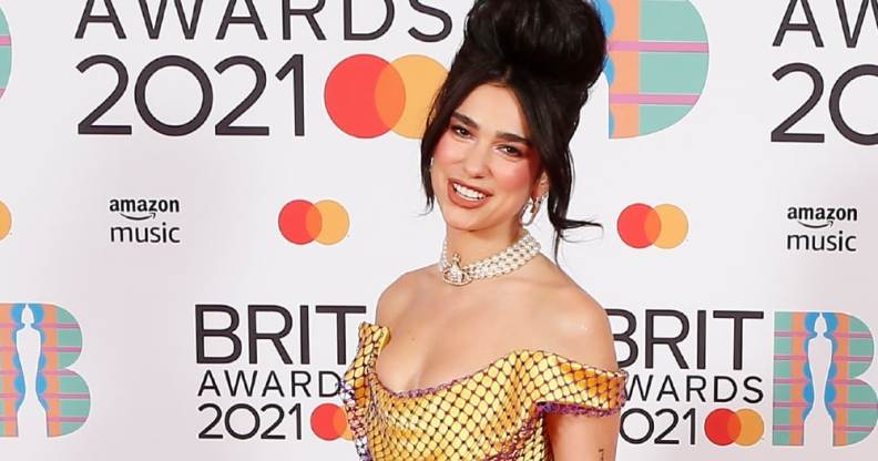 Dua Lipa BRIT awards