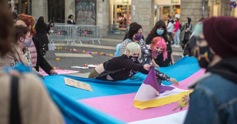 122,000 people demand UK legally recognises non-binary people