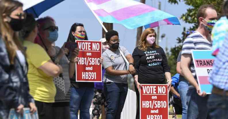 Rally Alabama anti-trans legislation