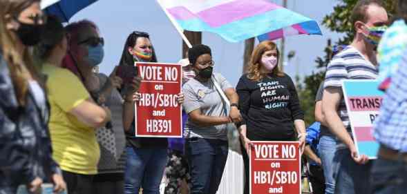 Rally Alabama anti-trans legislation