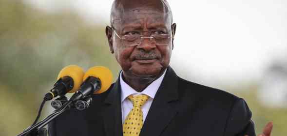 Ugandan President Yoweri Museveni.