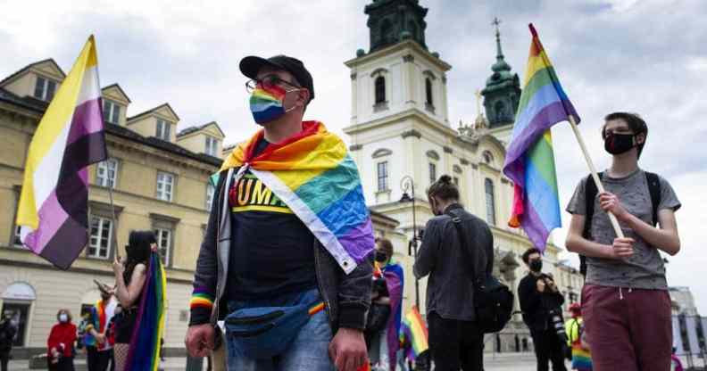 LGBT activists in poland