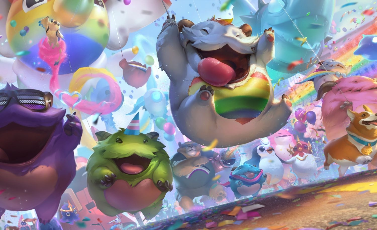 Pride Rune Riot Games celebrates Pride across all titles with free rewards and merch