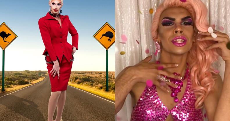 Scarlet Adams Felicia Foxx Drag Race Down Under
