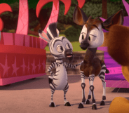 Madagascar: A Little Wild character Odee the non-binary okapi