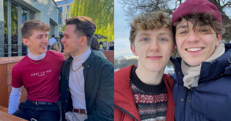 Gay couple spat at and called 'dirty homos' for holding hands in public