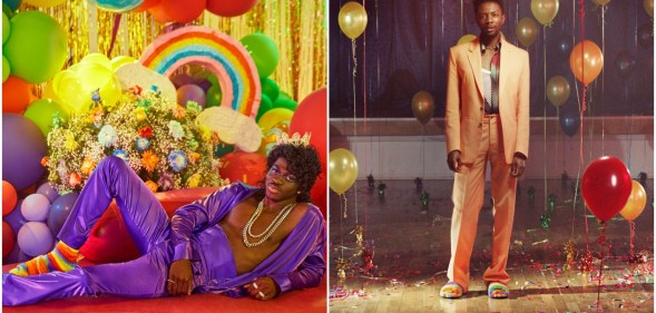 Lil Nas X and Omari Douglas lead the star-studded Ugg Pride campaign for 2021. (Ugg)